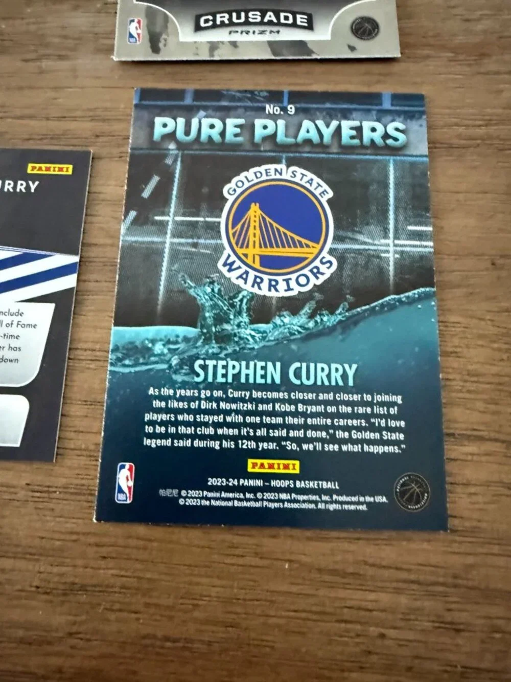 Michael Jordan & Stephen Curry Basketball Card Lot (6 Cards) – Panini, Upper Dec